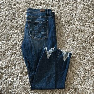 BKE Skinny Leg Distressed Women's Jeans